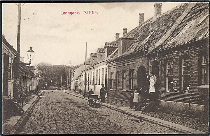 Stege, Langgade. C. Petersen no. 305.