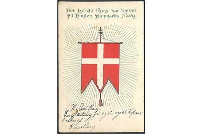 Det hvide kors har hævet til himlen Danmarks Navn. U/no. 