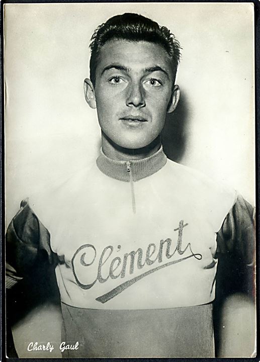 Charly Gaul (var en førende luxembourgsk cykelrytter i 1950'erne). Foto Giemme. 