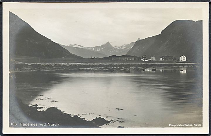 Fagernes ved Narvik. J. Brekke no. 106.