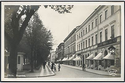 Gävle, Nygatan. Hallberg no. 7/81.