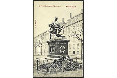 J.P.E. Hartmanns monument i København. C.R. no. 147.