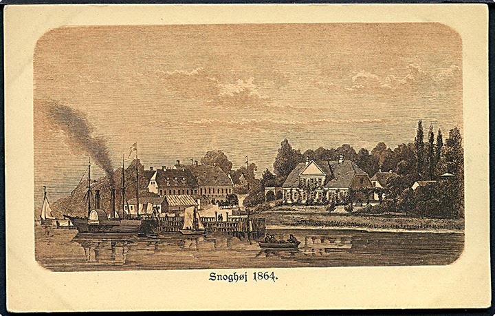 Snoghøj 1864. Stenders, Serie fra gamle Dage no. 20978. 