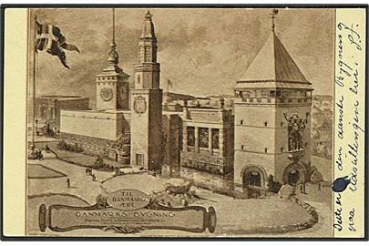 Danmarks Bygning paa udstillingen i San Francisco 1914, USA. U/no.