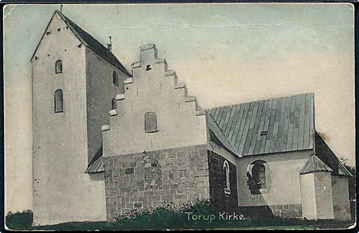 Torup Kirke. Stenders no. 8763. 
