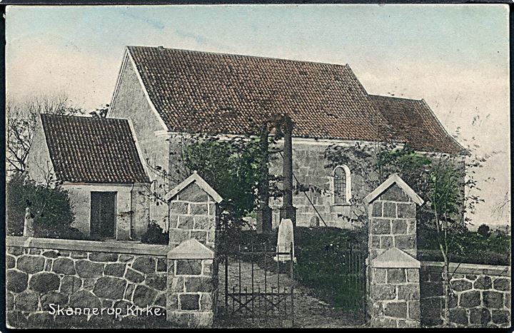 Skannerup Kirke. Stenders no. 8901. 