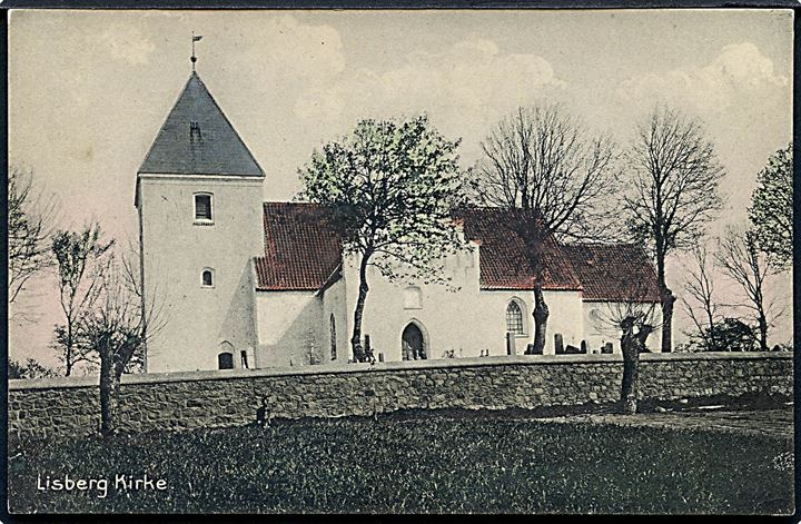 Lisberg Kirke. H. A. Ebbesen no. 782. 
