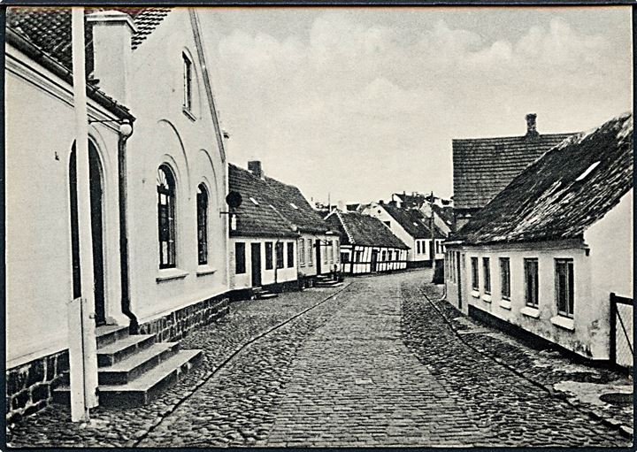 Ebeltoft, Overgade. Rådhus Kiosken no. 18571. 