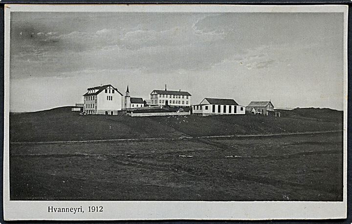 Island. Hvanneyri, 1912. No. 334 / 2. 