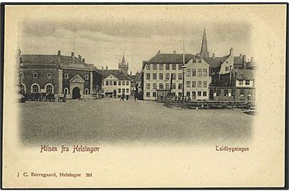 Toldbygningen i Helsingør. J.C. Borregaard no. 261.