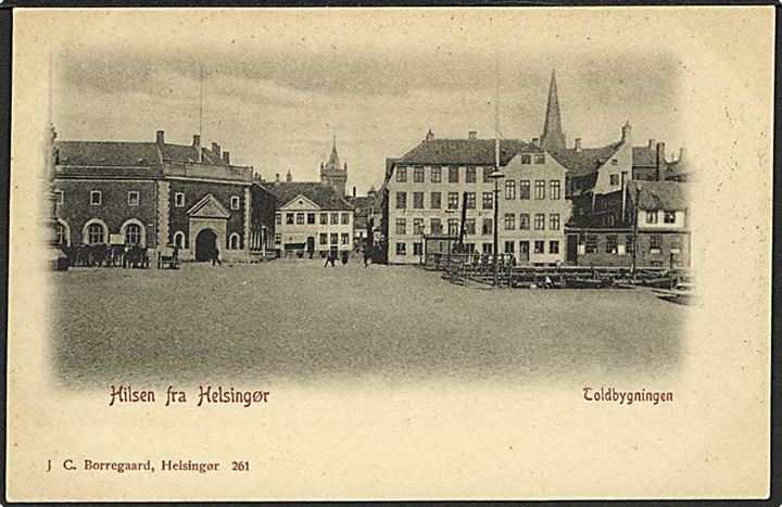 Toldbygningen i Helsingør. J.C. Borregaard no. 261.