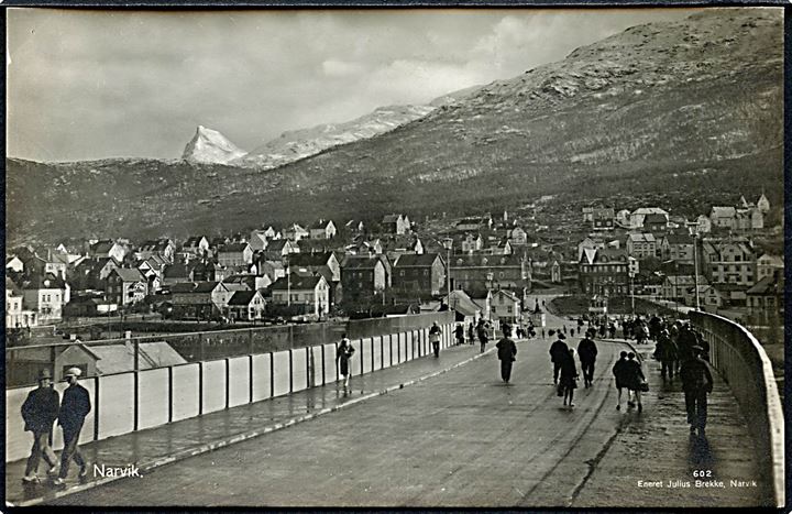 Norge. Narvik. Julius Brekke no. 602. 