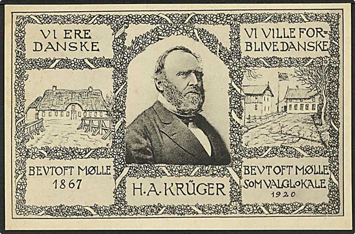 H.A. Krüger og Bevtoft Mølle. U/no.