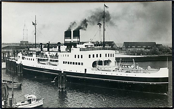 Danmark, DSB-færge i Warnemünde. Likitra no. III 9/56.