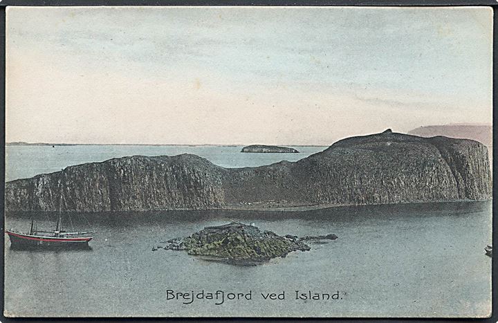 Island. Brejdafjord. Stenders no. 10155. 