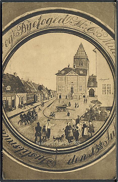 Fra det gamle Roskilde c: 1832. Erh. Flensborg no. 131. 