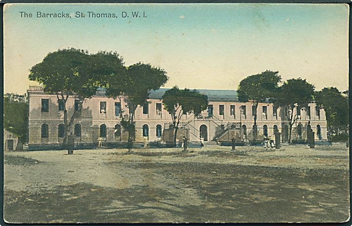 D.V.I., St. Thomas, the Barracks. Lightbourn u/no. Kvalitet 7