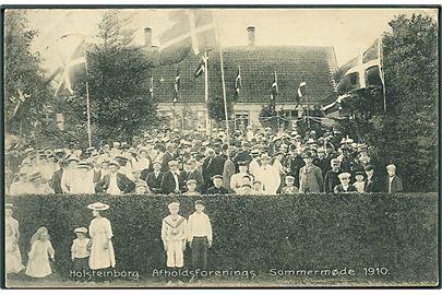 Holsteinsborg, Afholdsforeningens Sommermøde 1910. N. Christiansen no. 22610. Kvalitet 7