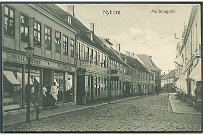 Nyborg, Mellemgade. W. & M. no. 760. Kvalitet 7