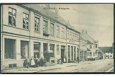 Bogense, Adelgade. N. Ehlers Boghandel no. 3341. Kvalitet 7