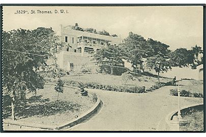 D.V.I., St. Thomas, Hotel 1829. Lightbourn u/no. Kvalitet 9