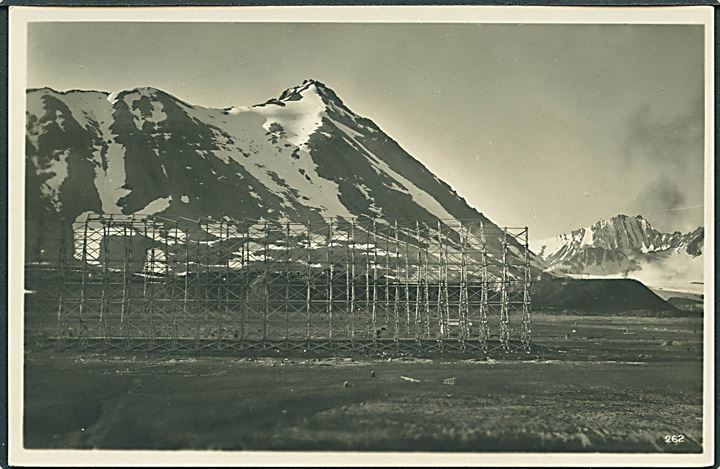 Svalbard. Kongsfjord. Luftskibshallen. C.M.& S. u/no.  Kvalitet 9