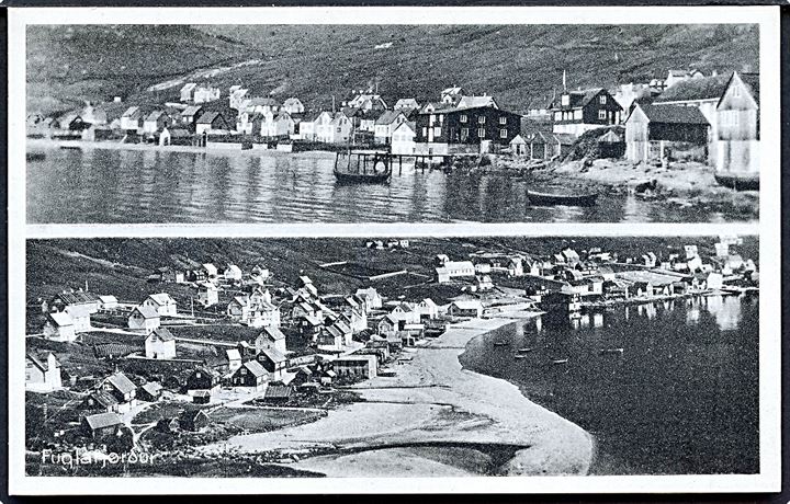 Fuglefjord, partier fra. Stenders no. 69850. Kvalitet 9