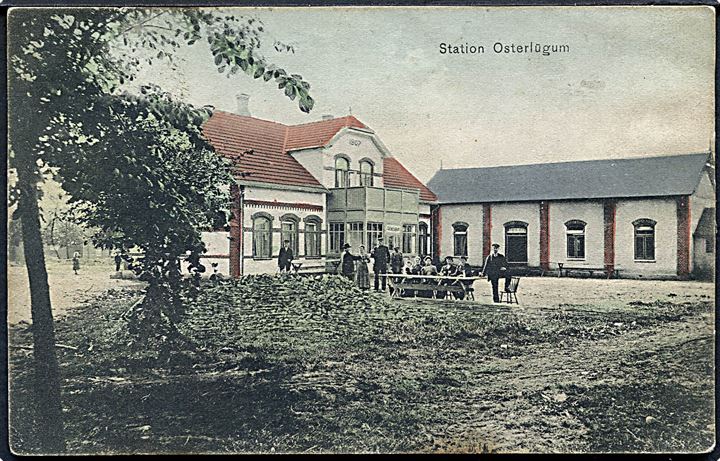 Øster Løgum, station. W. Schutzsäck u/no. Kvalitet 7