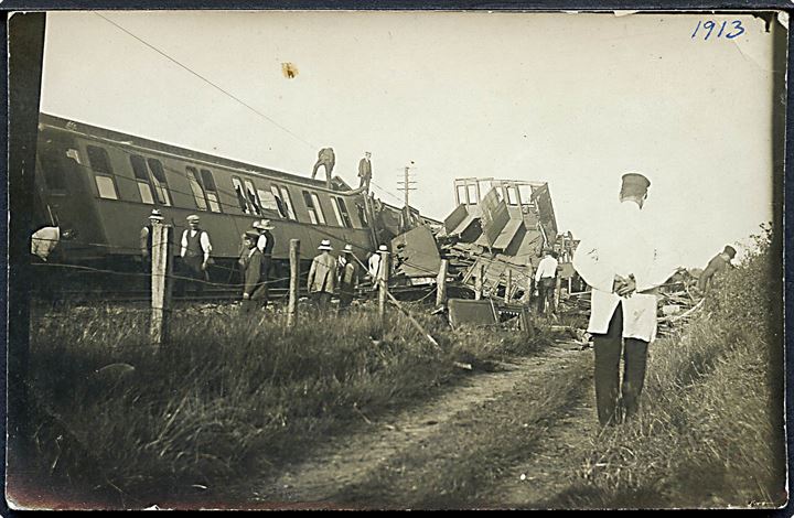 Bramminge-ulykken d. 26.7.1913. Dalsgaard Olsen u/no. Kvalitet 7