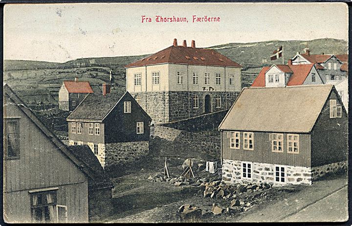 Thorshavn, parti fra. Z. Heinesen u/no. Kvalitet 7