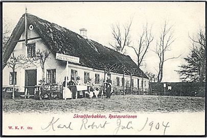Vejle, “Skrædderbakken Café og Resturation” i Grejsdalen. Warburg no. 661 Kvalitet 9
