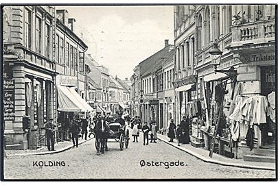 Kolding, Østergade. Stenders no. 12576. Kvalitet 8