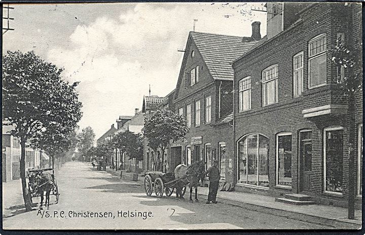 Helsinge, A/S P. C. Christensen. Stenders no. 17861. Kvalitet 8