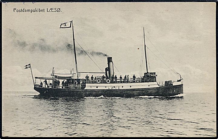 “Læsø”, S/S, postdampskibet. H. W. Jensen u/no. Kvalitet 9