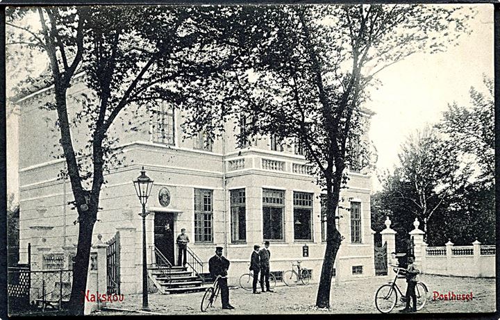 Nakskov, posthuset. Warburg no. 217 Kvalitet 8