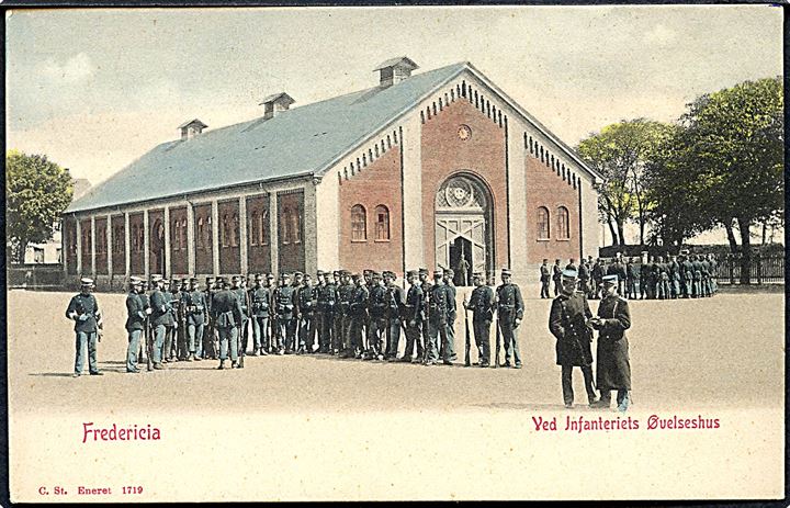 Fredericia, ved Infanteriets Øvelseshus. Stenders no. 1719. Kvalitet 8
