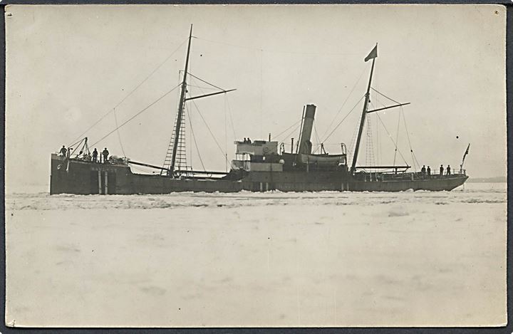Norge. “Havlyst”, S/S, A/S Haraldsens D/S i neutralitets-bemaling, sænket at tysk ubåd U54 d. 2.4.1917. U/no. Kvalitet 7