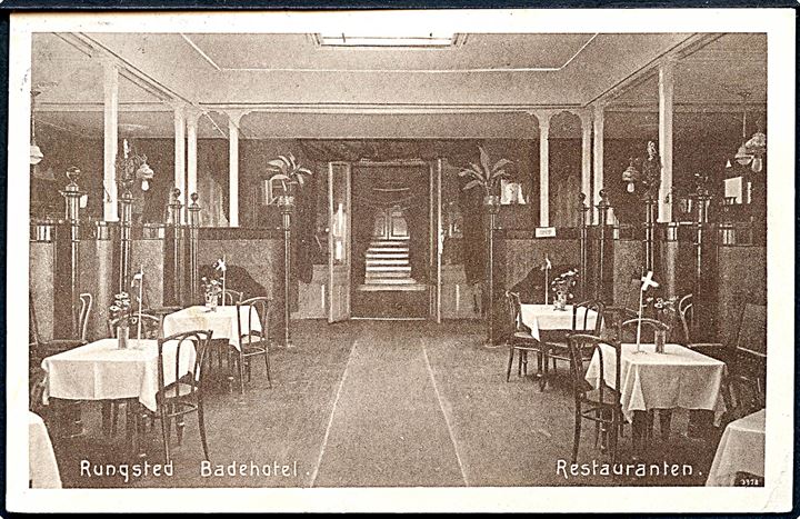 Rungsted Badehotel, Restauranten. V. Türck no. 563. 