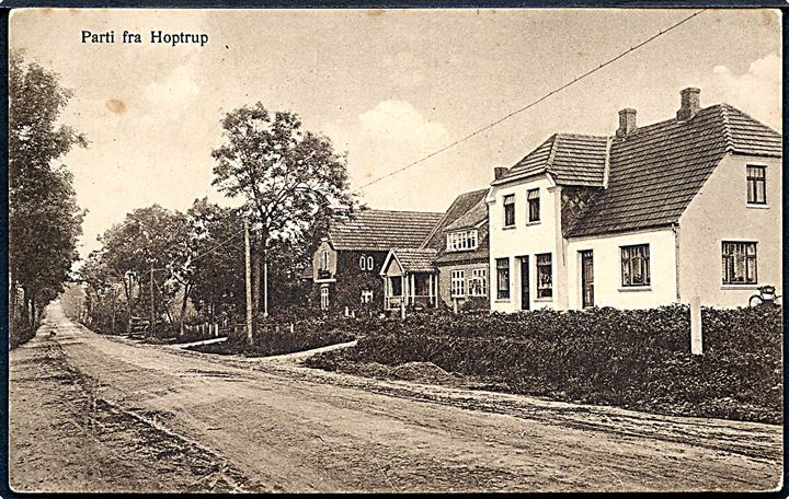 Parti fra Hoptrup. Fotograf Schmidt no. W 52. 
