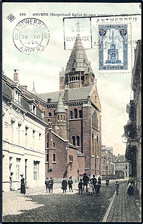 Belgien. Anvers (Borgerhout). Eglise St - Jean. S. B. P. no. 485. 