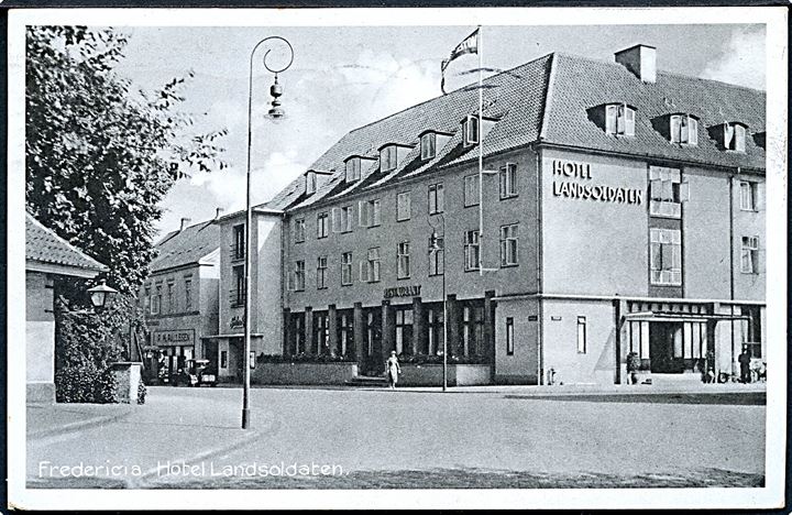 Fredericia, Hotel Landsoldaten. Stenders Fredericia no. 114.