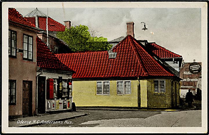 Odense. H. C. Andersens Hus. Rudolf Olsens Kunstforlag no. 8717. 