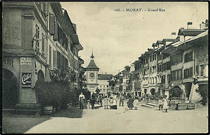 Morat, Grand Rue. Paul Savigny et Cie no. 163. 