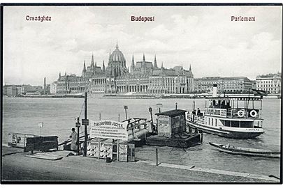Ungarn. Budapest Parlament. N. M. Bp no. 417. 
