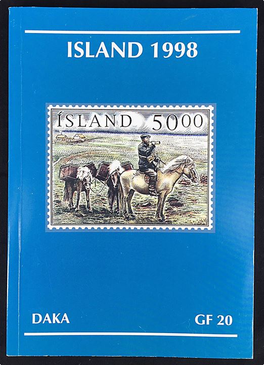 DAKA Island 1998 katalog. GF 20. 144 sider. Nyt eksemplar.