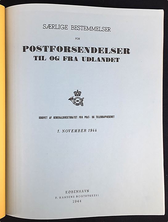 Kilder til postcensurens historie 1940-45 af E. Menne Larsen. 