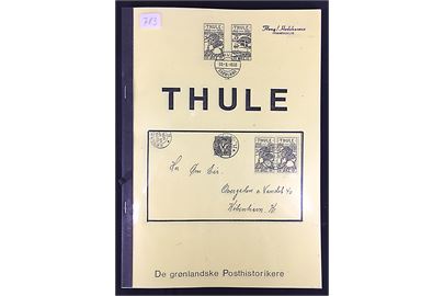 Thule, kildehæfte udgivet af De grønlandske Posthistorikere. 96 sider.