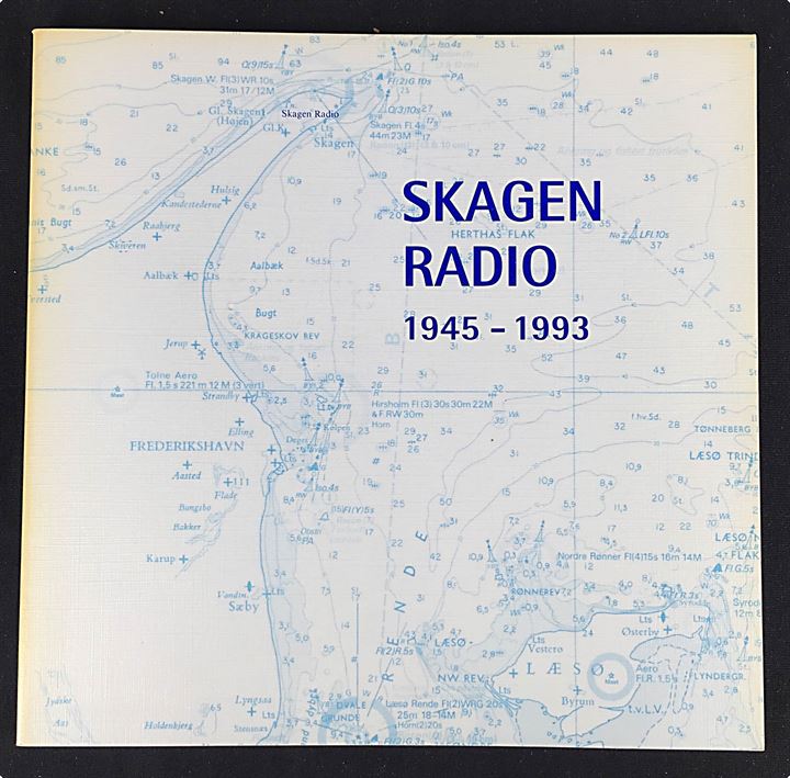 Skagen Radio 1945-1993, 46 sider illustreret skrift udgivet i anledning af radioens lukning 1993.