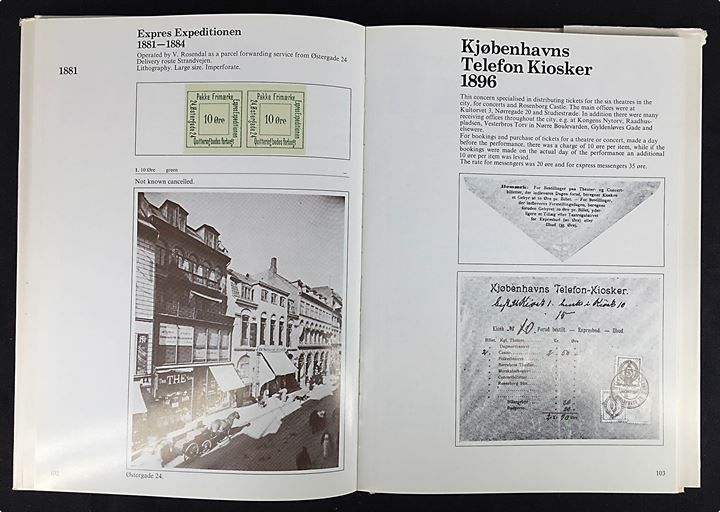 The private local posts of Denmark af Sten Christensen og Sigurd Ringström. Flot illustreret katalog 200 sider. Signeret af S. Ringström.