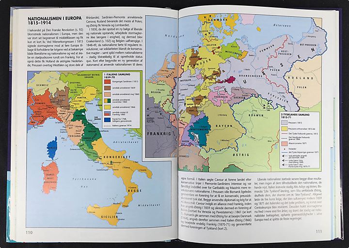 Politikens Historiske Atlas - Håndbog i Verdenshistorie. Geoffrey Parker (red.). 176 sider.